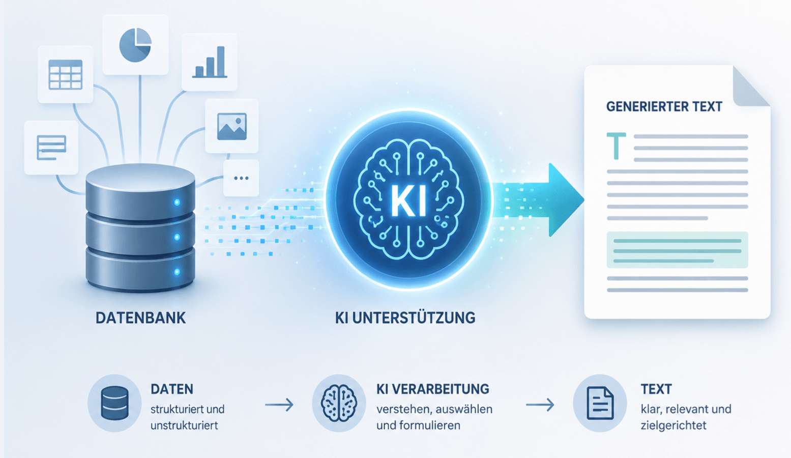 Von der Datenbank zum KI-Text